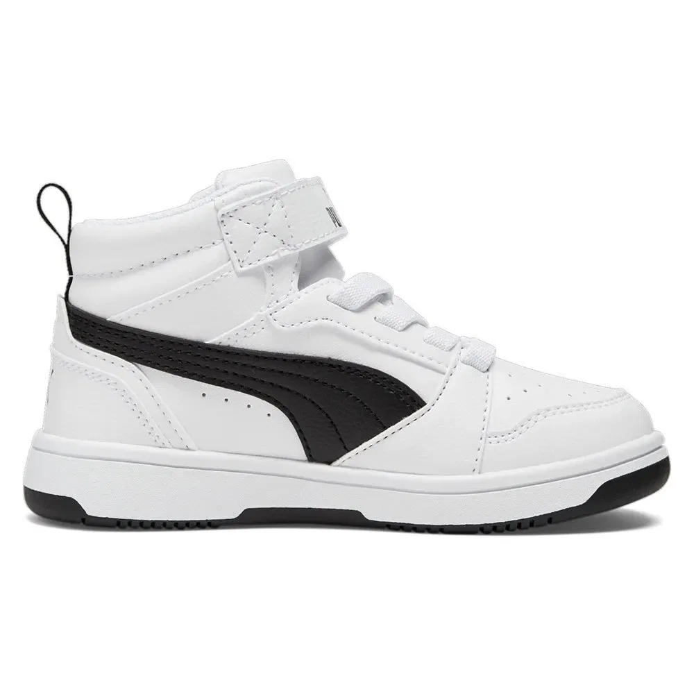 Кроссовки Rebound V6 Mid AC+ Puma, белый — фото 3