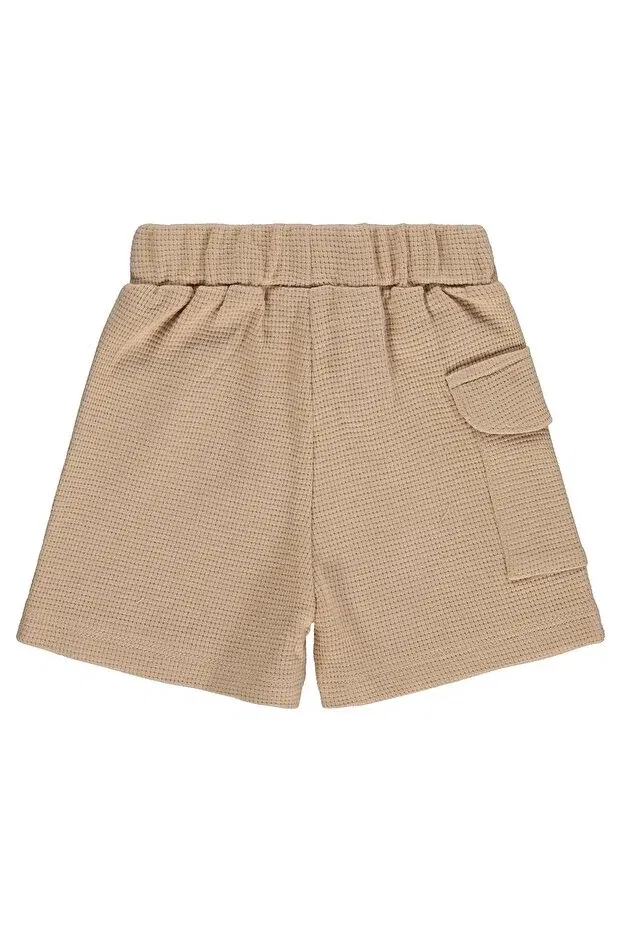 Детские шорты для девочек хлопковые Civil Baby, Beige — фото 2