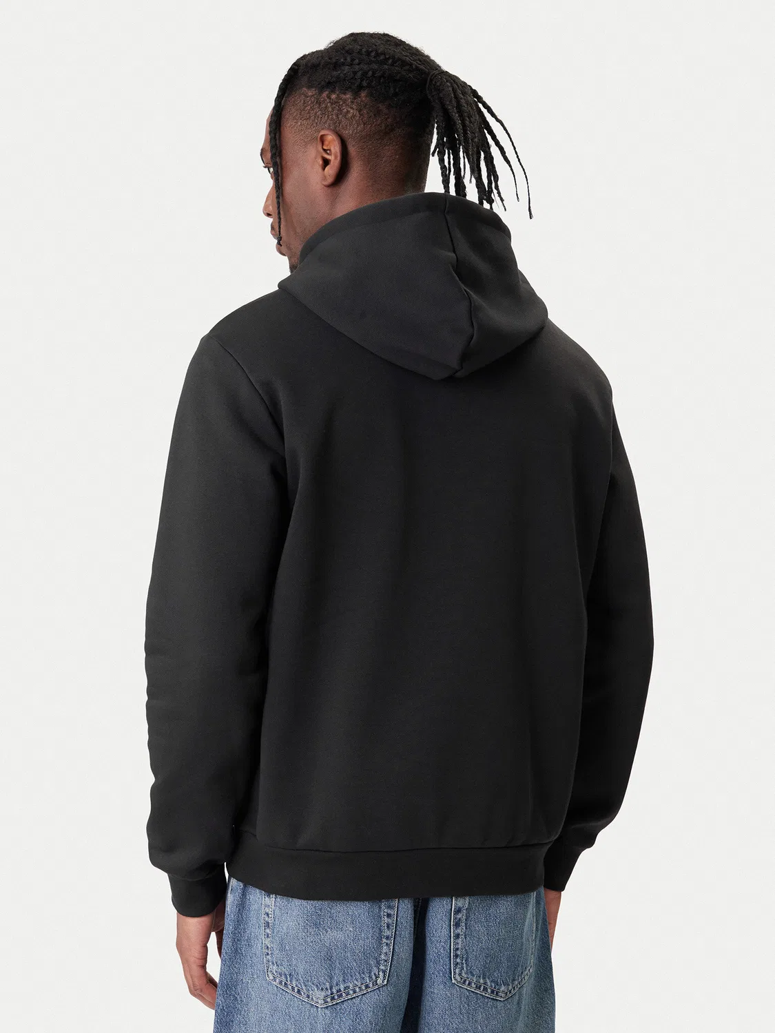 Мужская толстовка стандартного кроя Monogram Infill Adidas, черный — фото 3