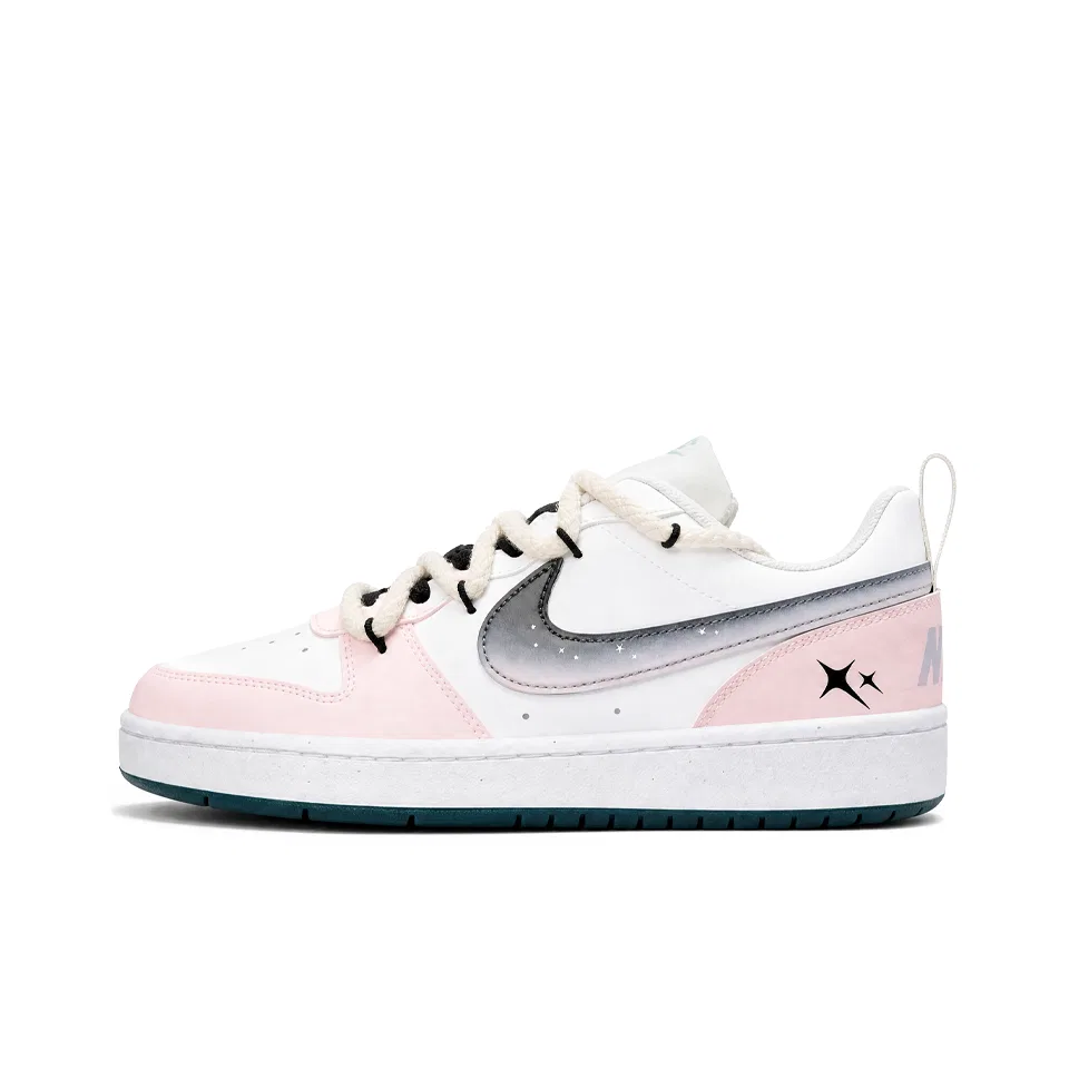 Детские кроссовки для скейтбординга с принтом Nike Court Borough, Pink