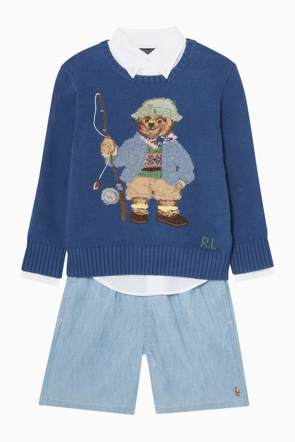 Свитер с принтом Polo Bear Polo Ralph Lauren — фото 2