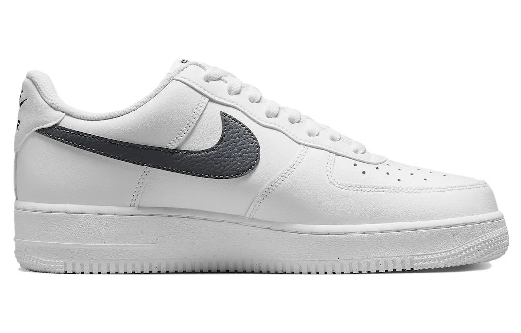Кроссовки Nike Air Force 1 Low '07 Spray Paint Swoosh White Black Grey — фото 2