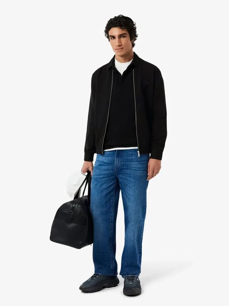 Куртка бомбер LACOSTE, Black — фото 4