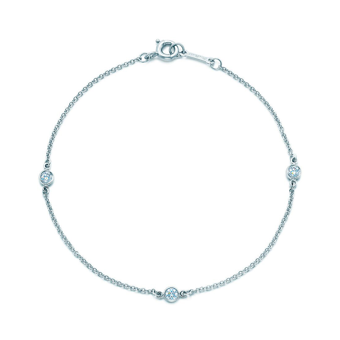 

Tiffany & Co. Elsa Peretti Diamonds by the Yard, платина/бриллиант