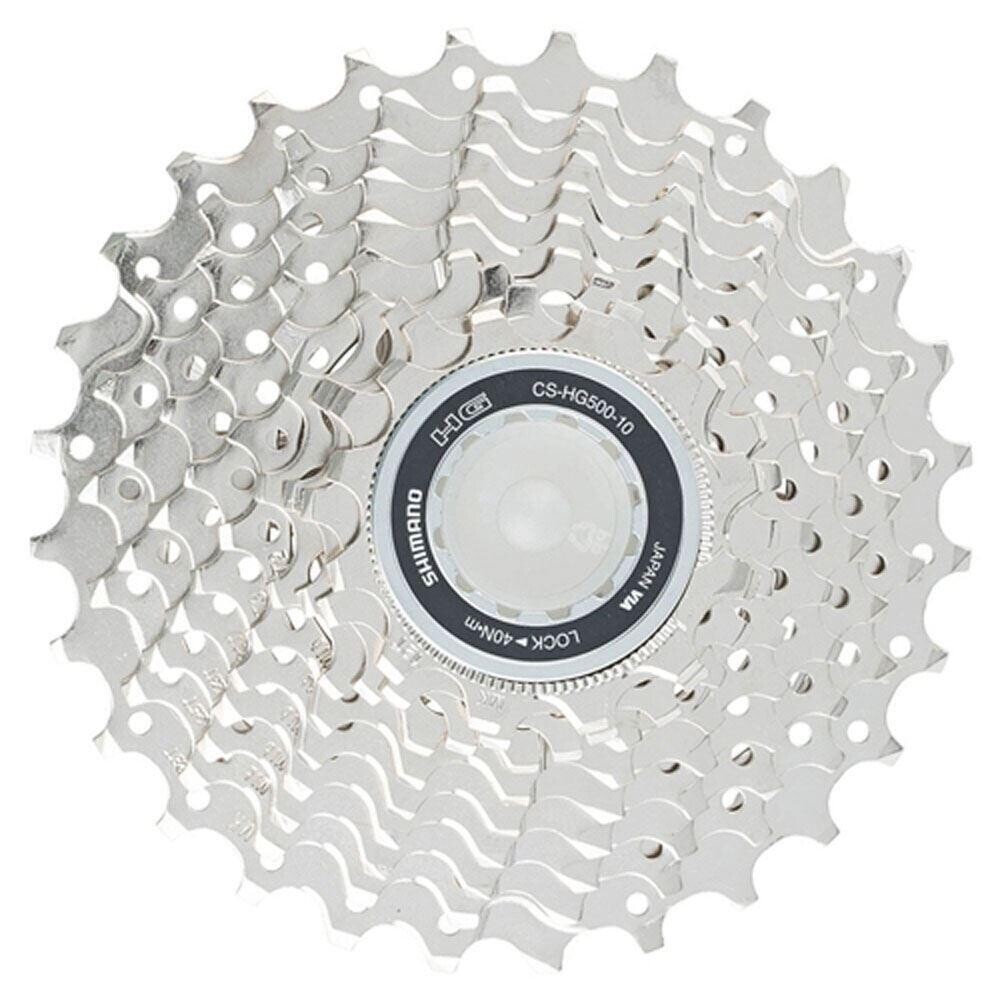 

10 - скоростная кассета Shimano CS - HG500, серебряный