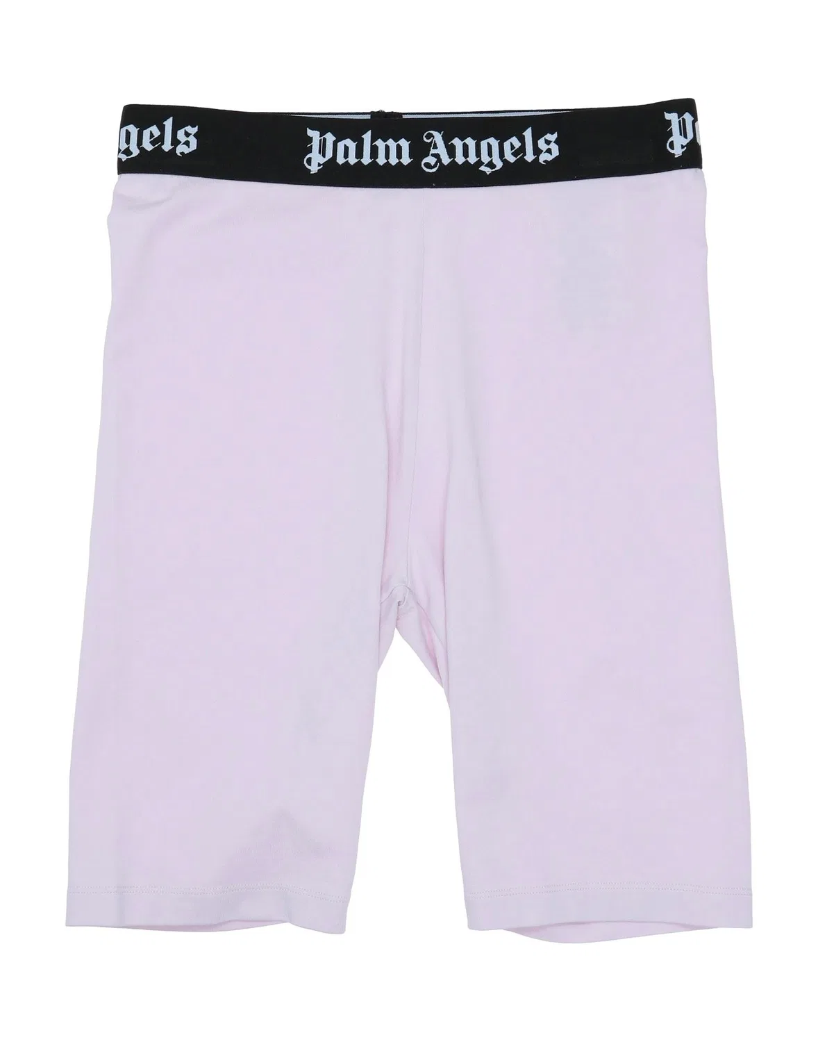 Хлопковые шорты с эластичным поясом Palm Angels, сиреневый