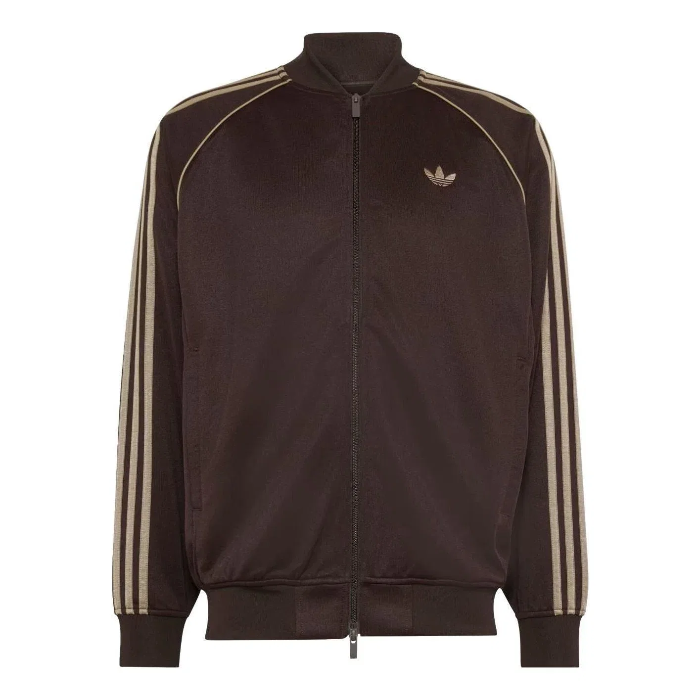 Мужская куртка с длинным рукавом Adicolor Classics Loose Track Adidas, коричневый