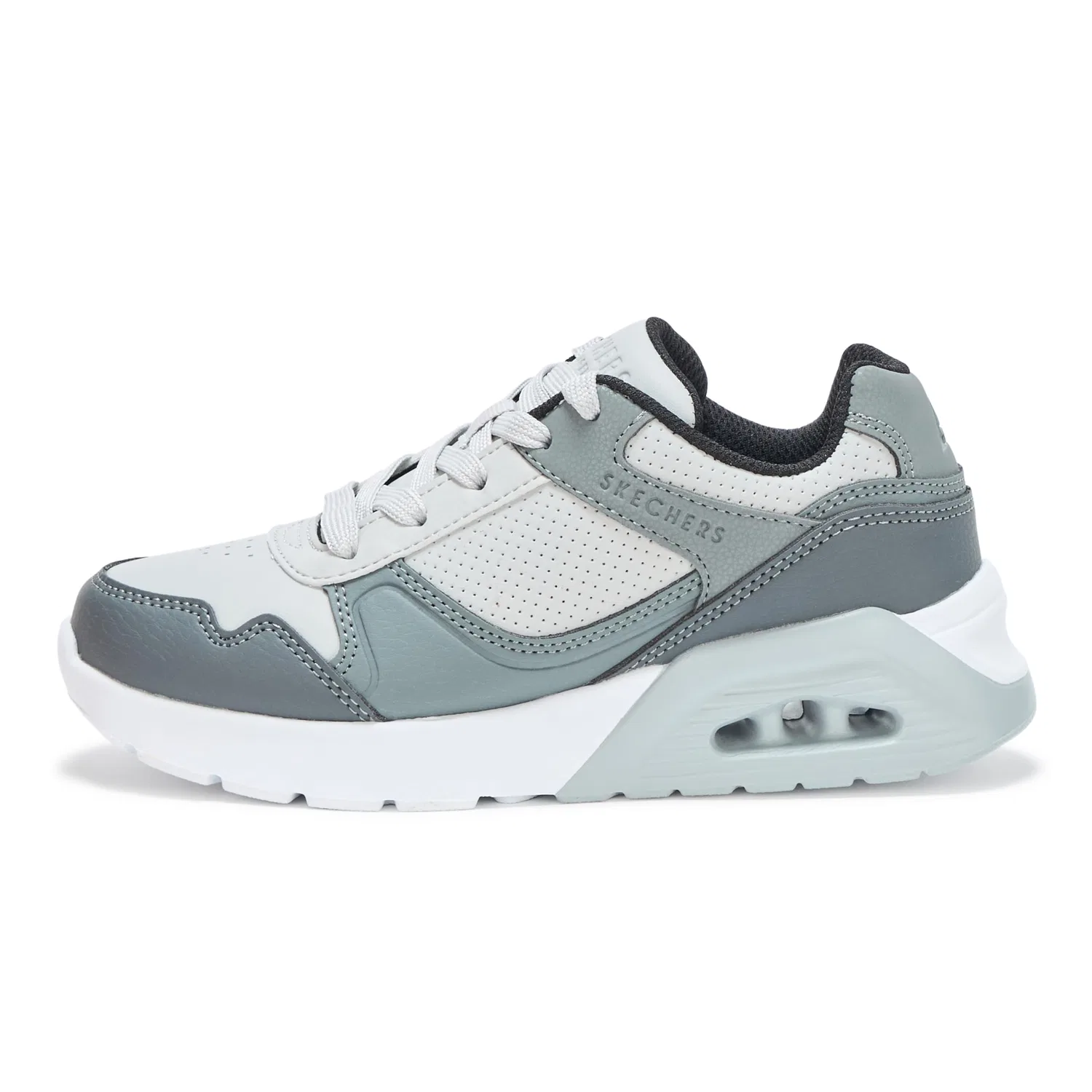 Детские кроссовки для мальчиков Uno Lite 2.0 Skechers, Bright Grey — фото 2