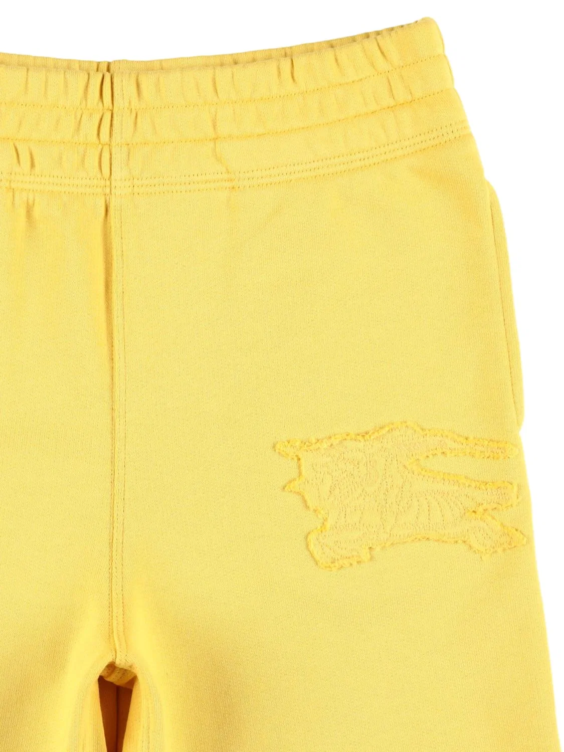 Шорты с вышивкой Kids Benny EKD Burberry, Cowslip — фото 3