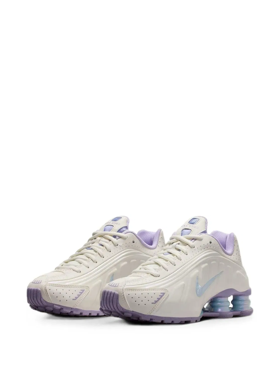 Кроссовки Shox R4 Nike Kids, белый