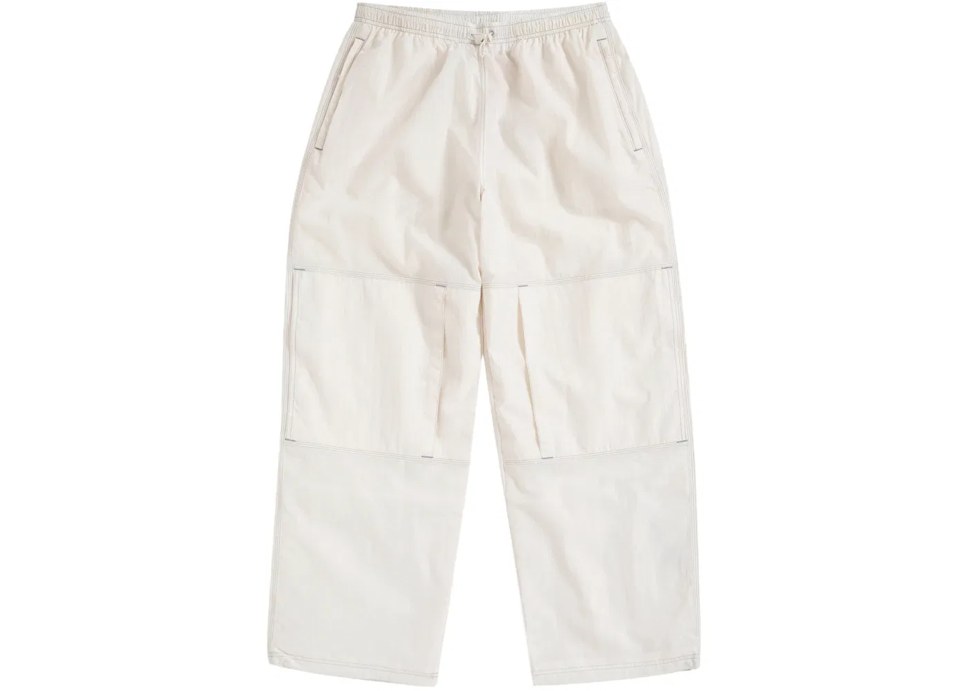 Мужские штаны с боковыми полосами Supreme Nike Track Pant, White