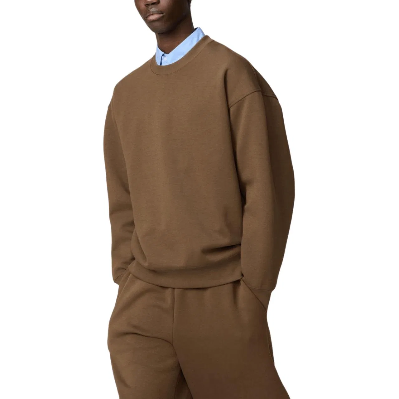 Свитшот унисекс UNIQLO x Clare Waight Keller C Collection FW25, Brown