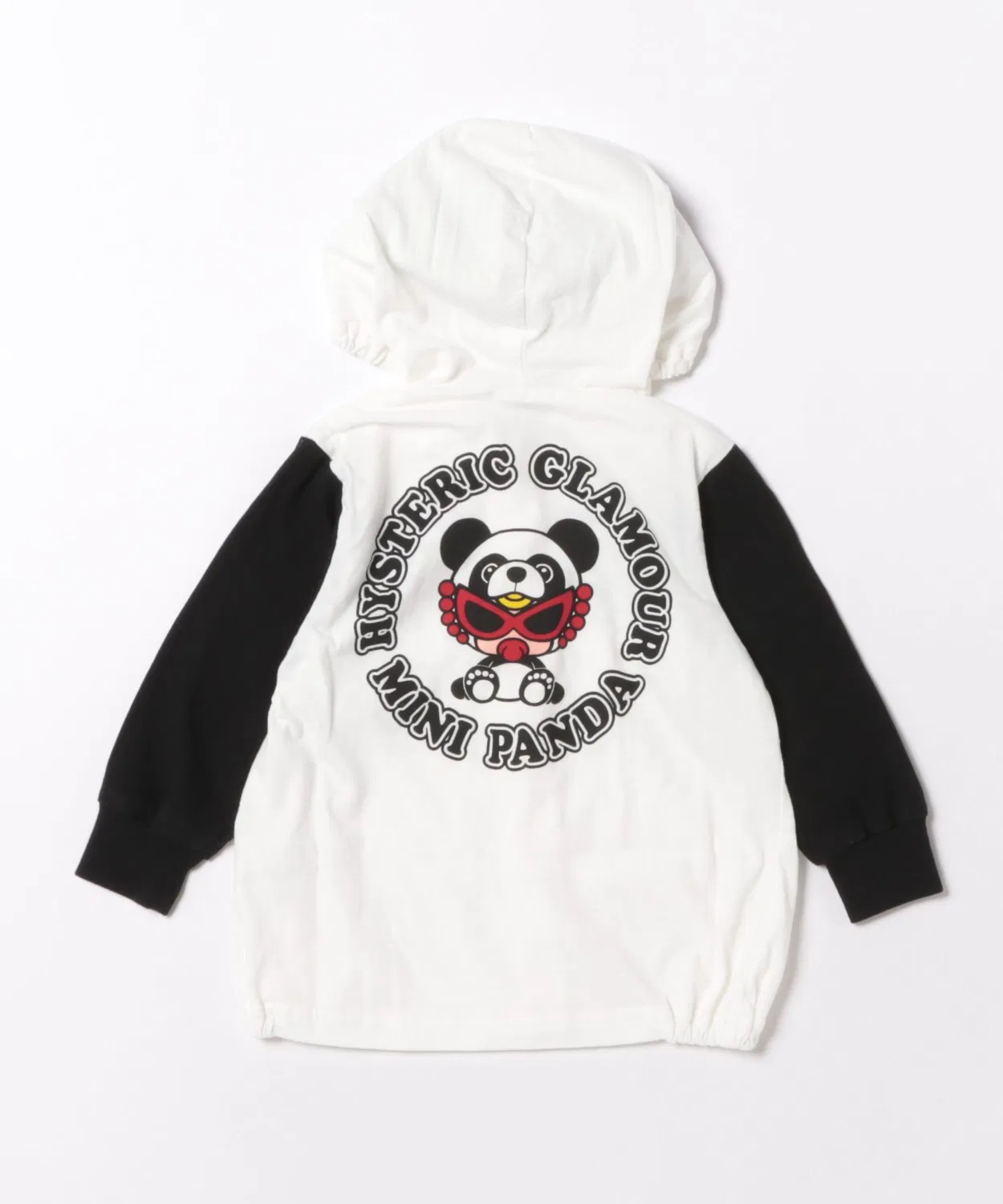 Детская кардиган-худи с капюшоном и ушками Panda Mini HYSTERIC MINI, Белый — фото 2