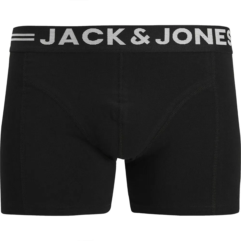 Комплект боксеров Sense 3 шт Jack & Jones, черный — фото 4
