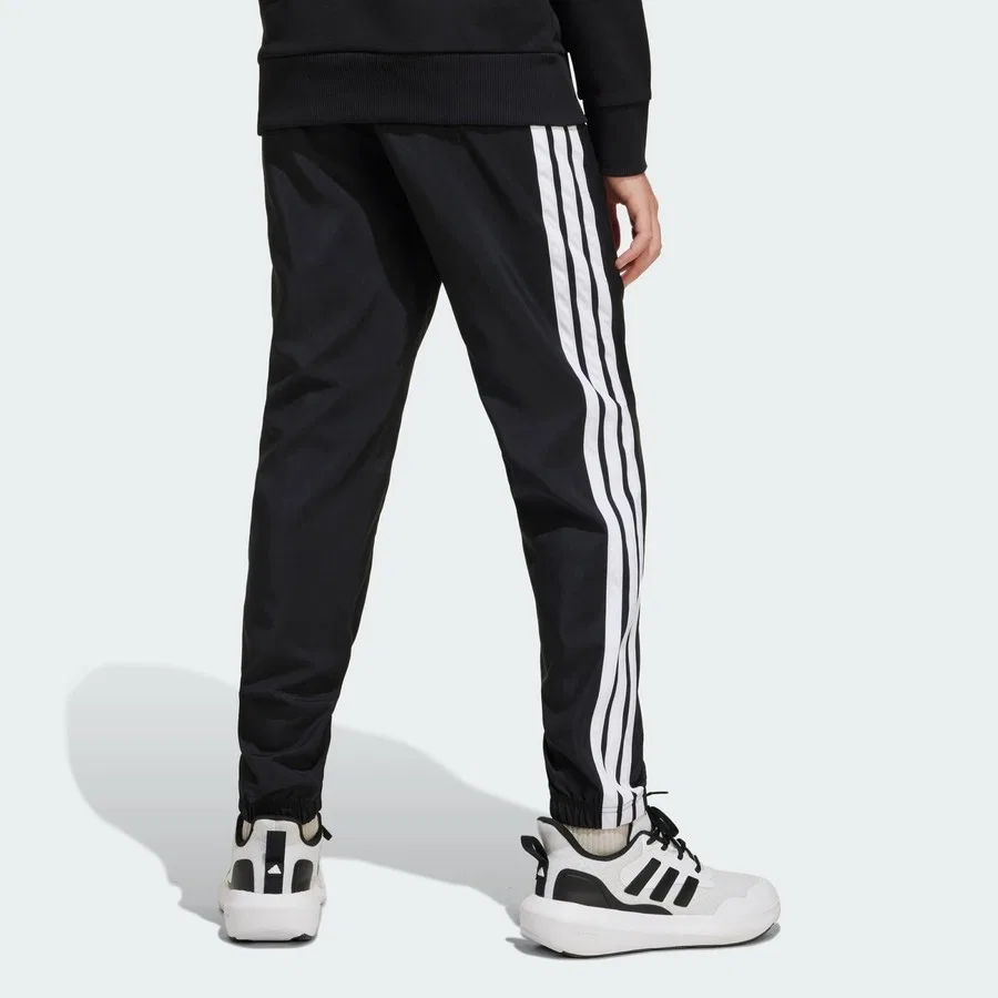 Детские спортивные штаны adidas Sportswear Essentials Climacool, Черно-белый — фото 4
