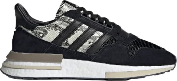 Кроссовки Adidas ZX 500 RM 'Snakeskin', черный — фото 2