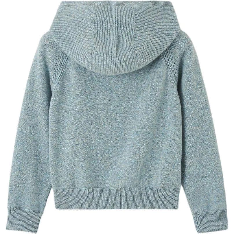 Детская куртка с капюшоном, умеренная, Soft Light White, Loro Piana — фото 3