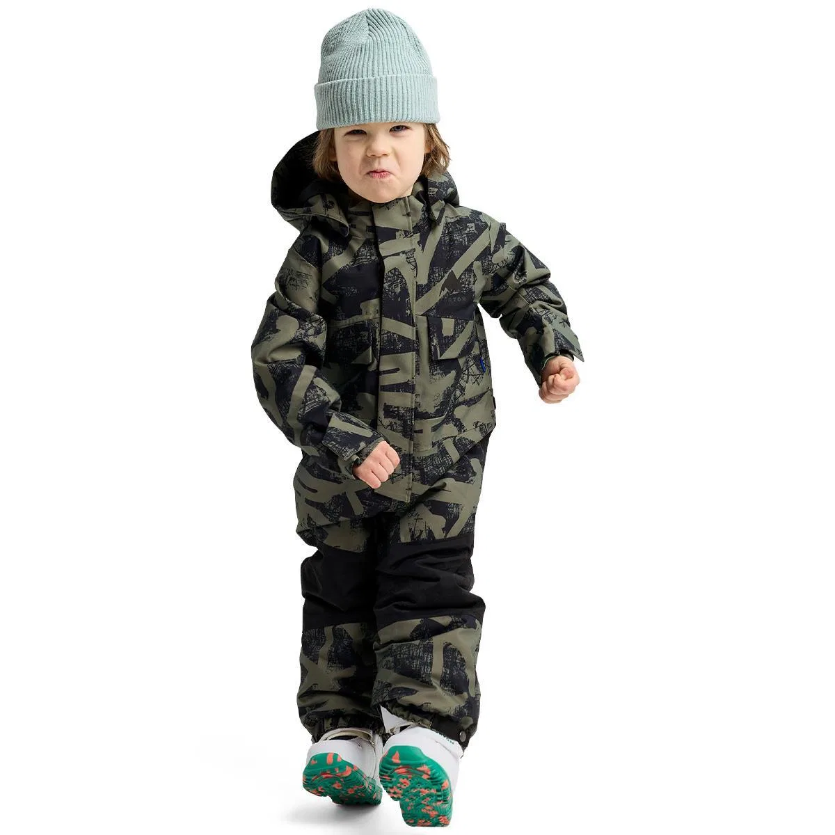 Детский комбинезон с утеплителем Burton 2L One Piece, Forest City Streets