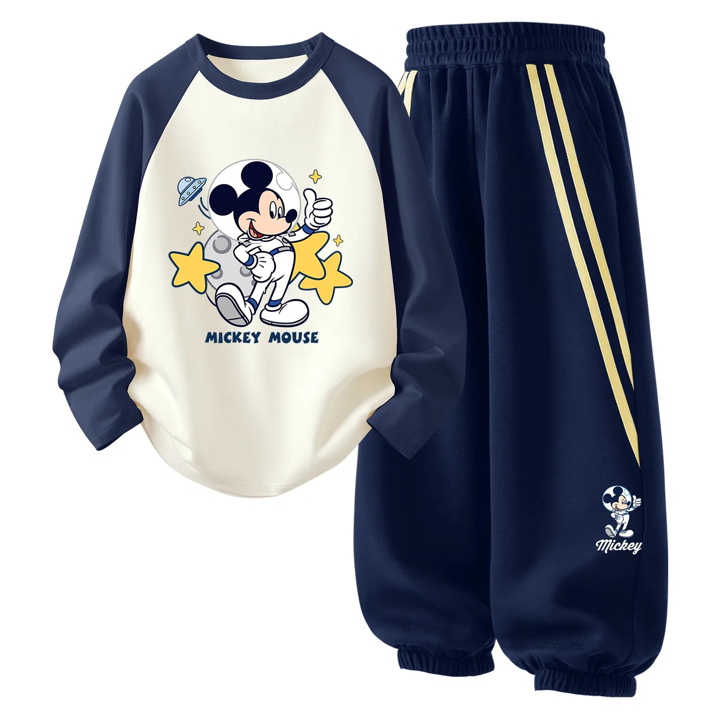 Детский спортивный комплект с принтом Di Astronaut Star Navy Blue+Di Astronaut K_Right Lower Navy Blue, Disney, Navy Blue