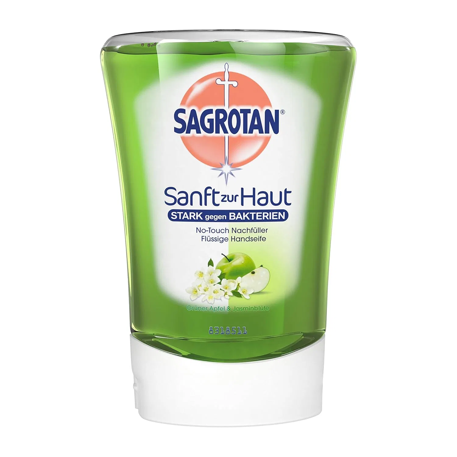 Жидкое мыло для рук Sagrotan Apple & Jasmine, 250 мл