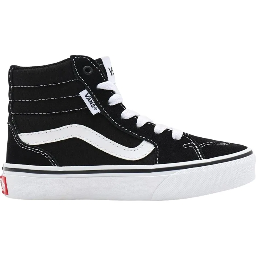 Кроссовки детские с высоким верхом Filmore Hi Vans, Черный