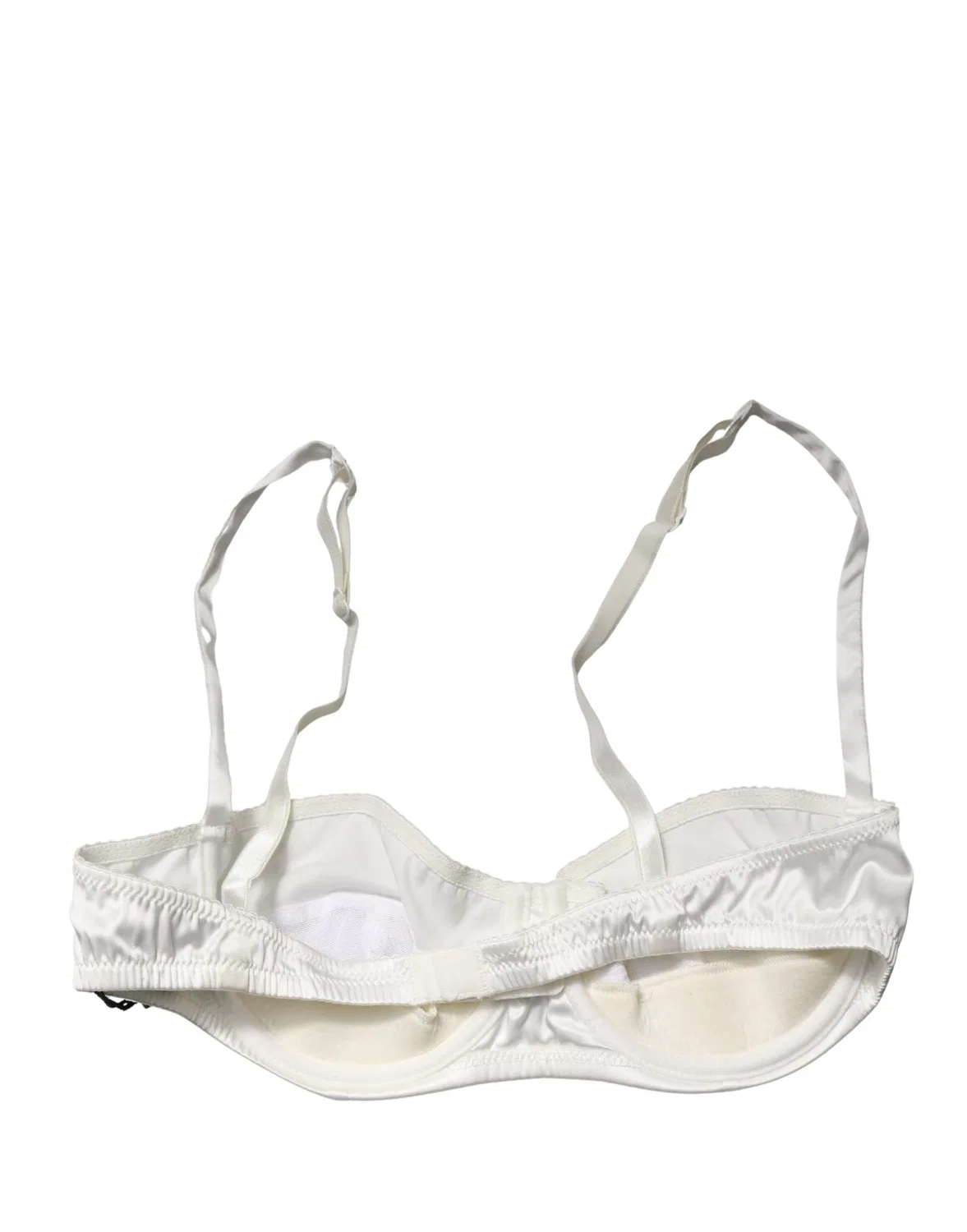 Женское бюстгальтер балконет с полупуш-ап чашечками Semi-Pad Underwire Balconnet Bra Dolce & Gabbana, White