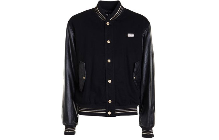 

VERSACE JEANS COUTURE Бейсбольная майка мужская черная, Black