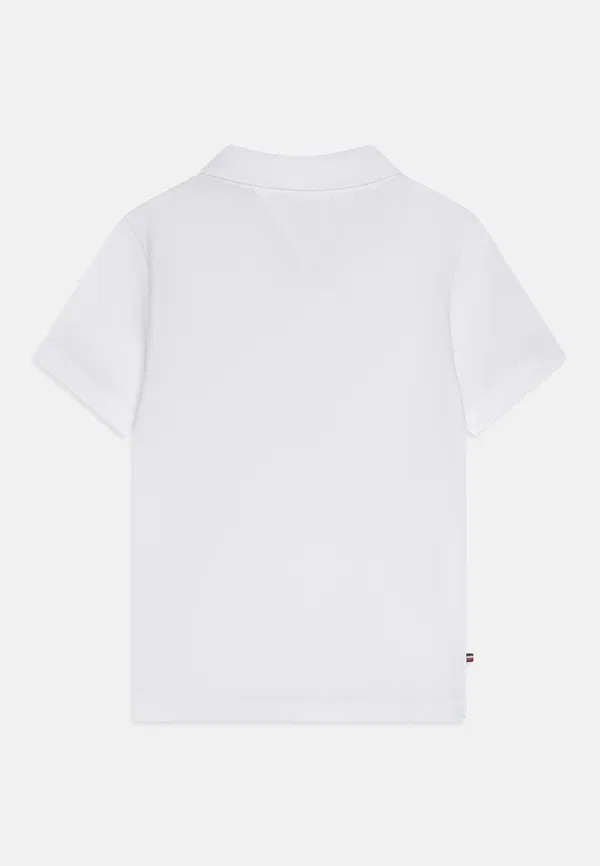 Поло из пике Tommy Hilfiger white, белый — фото 2