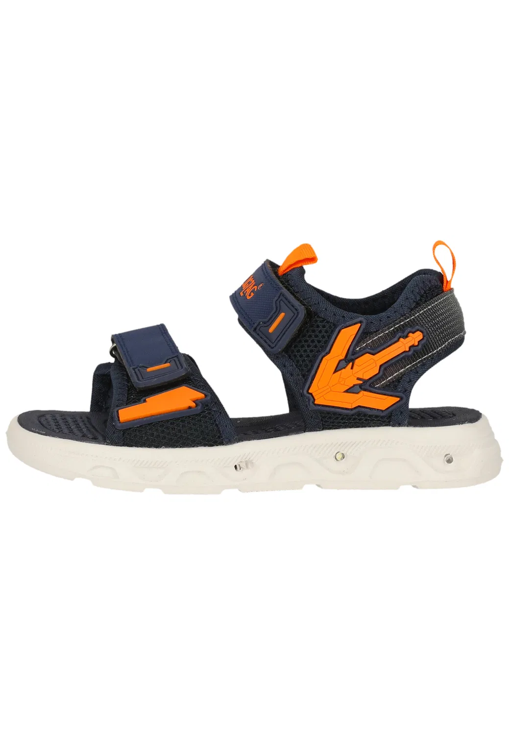 Детские сандалии с подсветкой Torrent Zigzag, Orange Schwarz