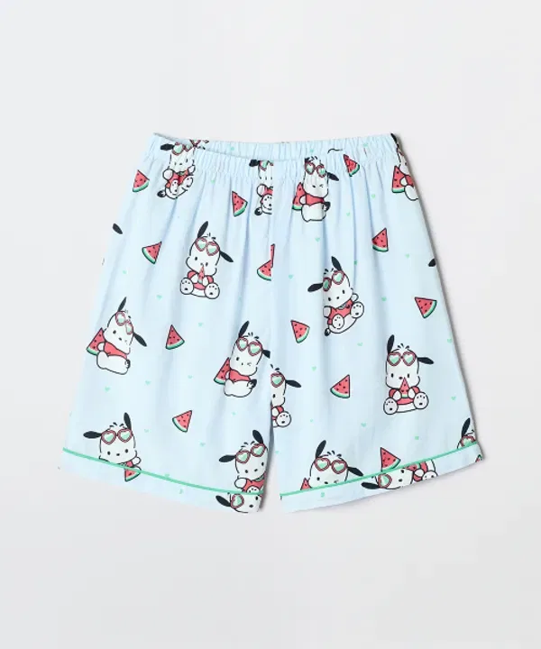 Пижама с коротким рукавом Sanrio Characters, детская, Spao Kids, светло-голубой — фото 4