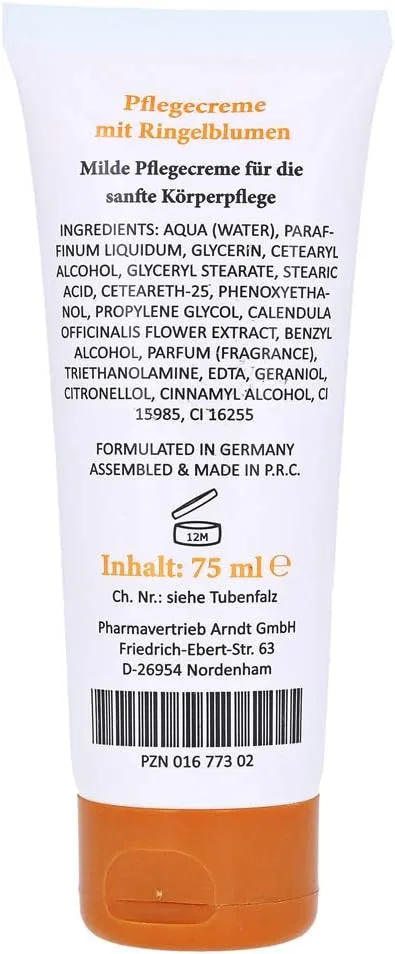 Крем для тела с календулой KDA Pharmavertrieb Arndt GmbH, 75 мл — фото 2