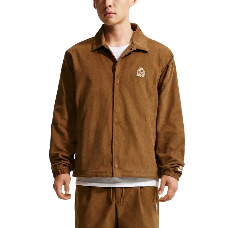 Мужская рубашка с отложным воротником Nike, Tan