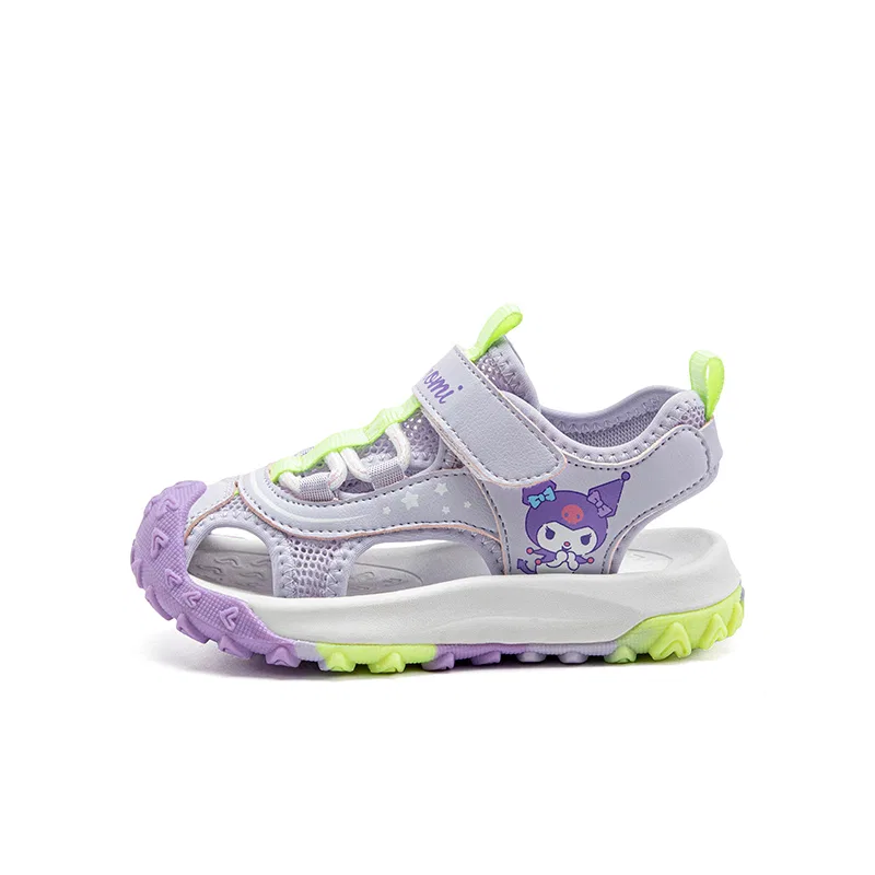 Детские сандалии с завышением, Hello Kitty, Sanrio, Light Purple-Kuromi