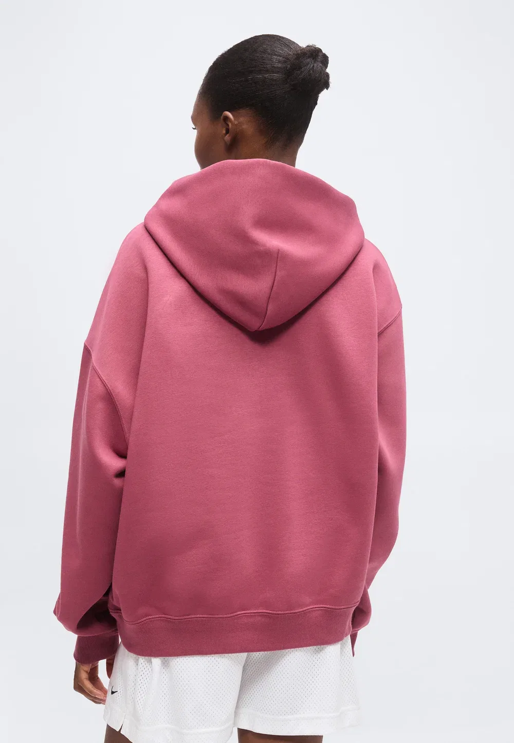 Худи с баскетбольной тематикой - худи Nike Performance, Pink Smoke/White — фото 3