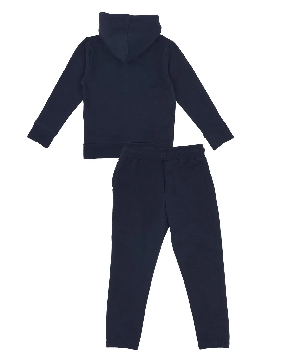 Детский спортивный костюм с капюшоном и молнией Basic Leone 1947 Apparel, Schwarz — фото 4