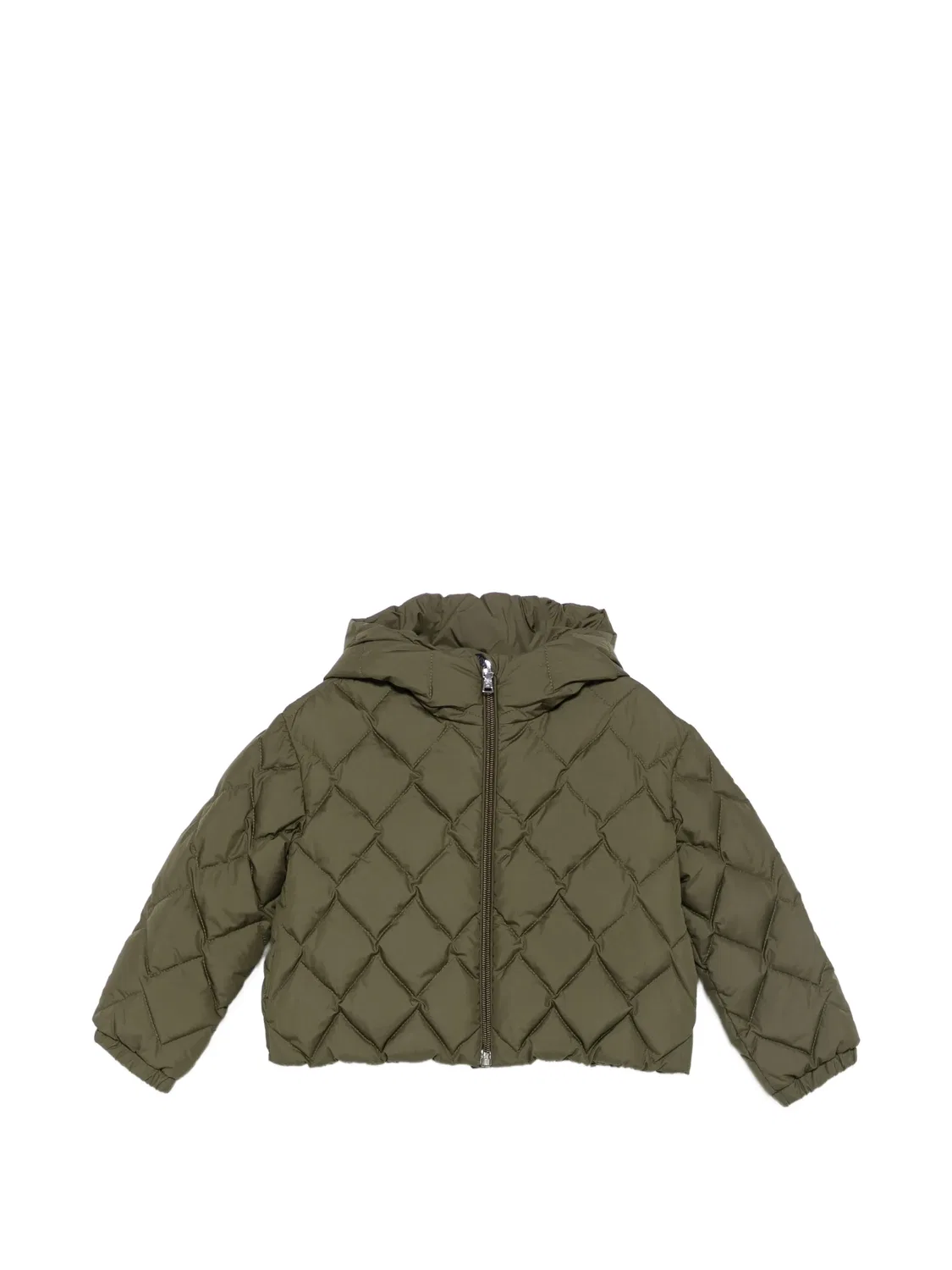 Стеганая куртка Ava Moncler Enfant, зеленый