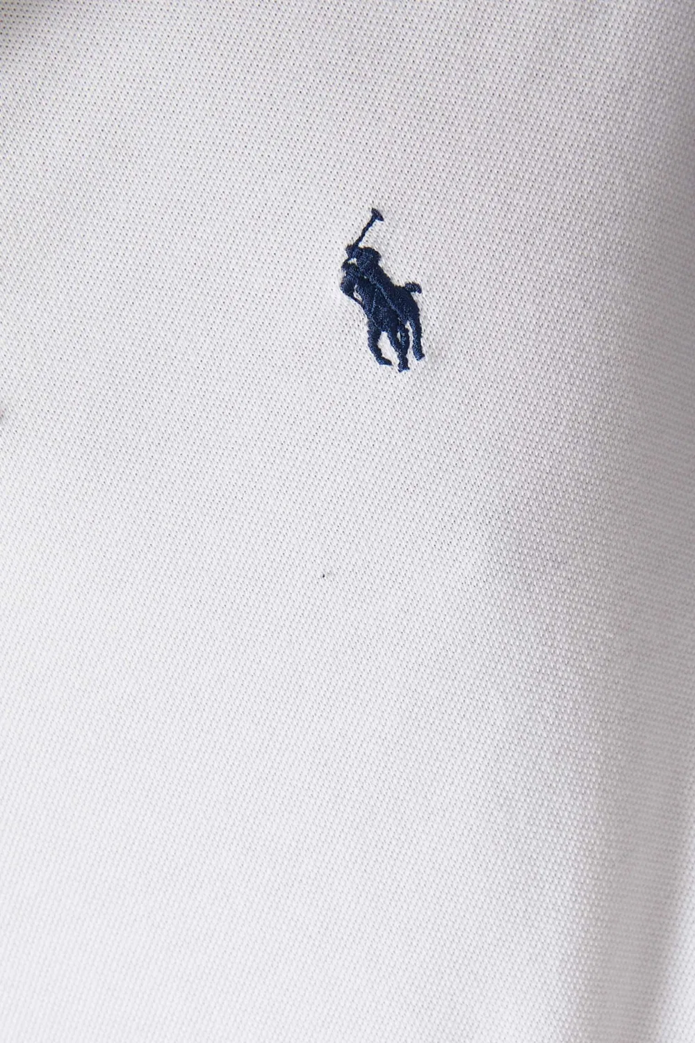Футболка поло с логотипом Polo Ralph Lauren, белый — фото 4