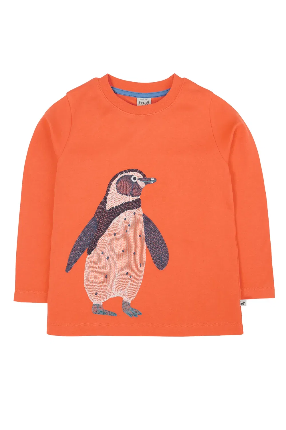 Женская футболка с вышивкой Adventure Frugi, Orange