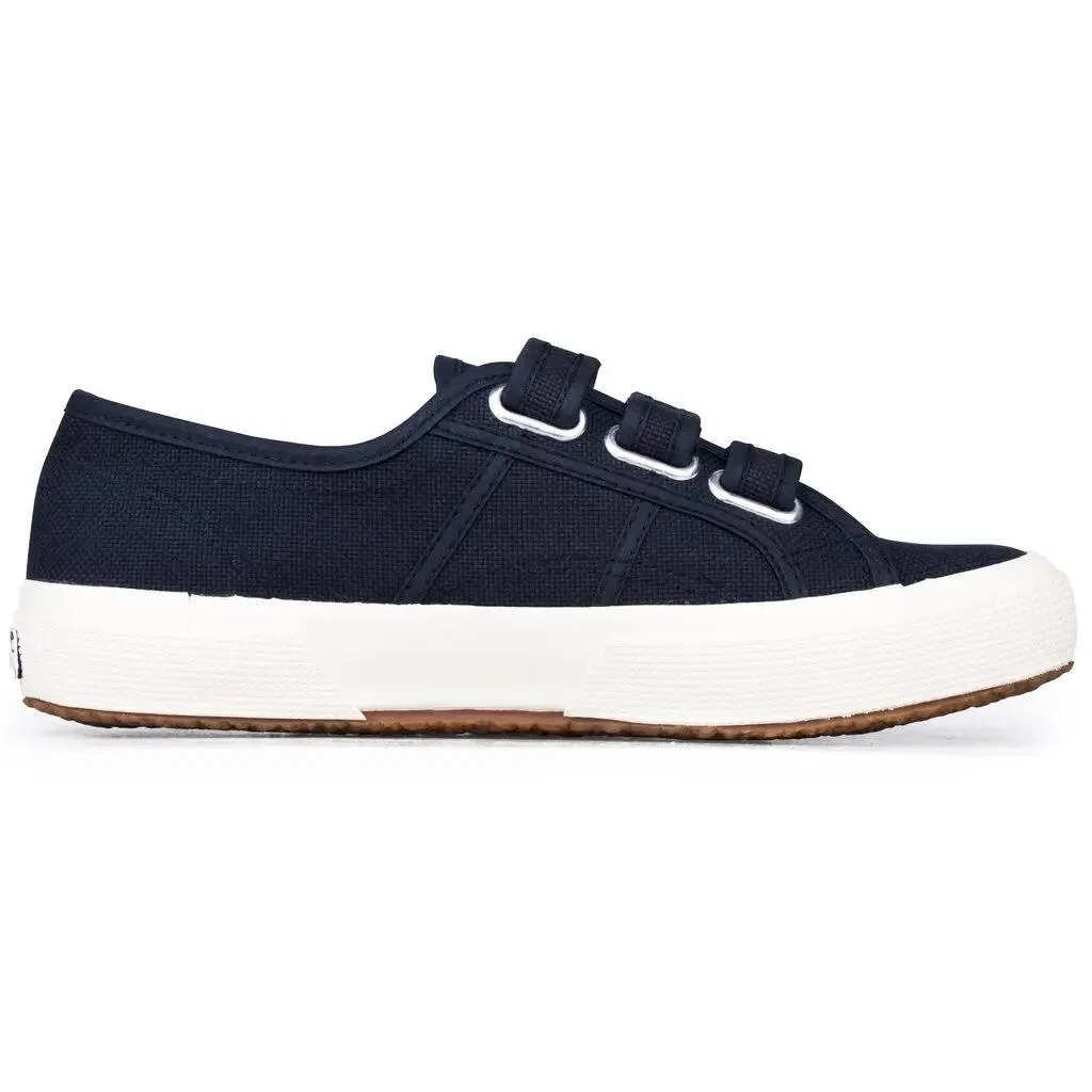 Детские кеды Superga 2750-Cot3Strapu, Blau Navyblau Mitternachtsindigo