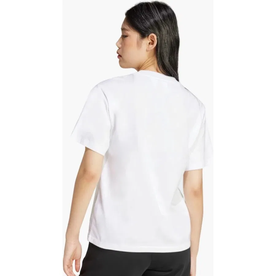 Футболка с длинным рукавом Sportswear Essentials Small Logo Cotton Tee adidas, Белый — фото 3