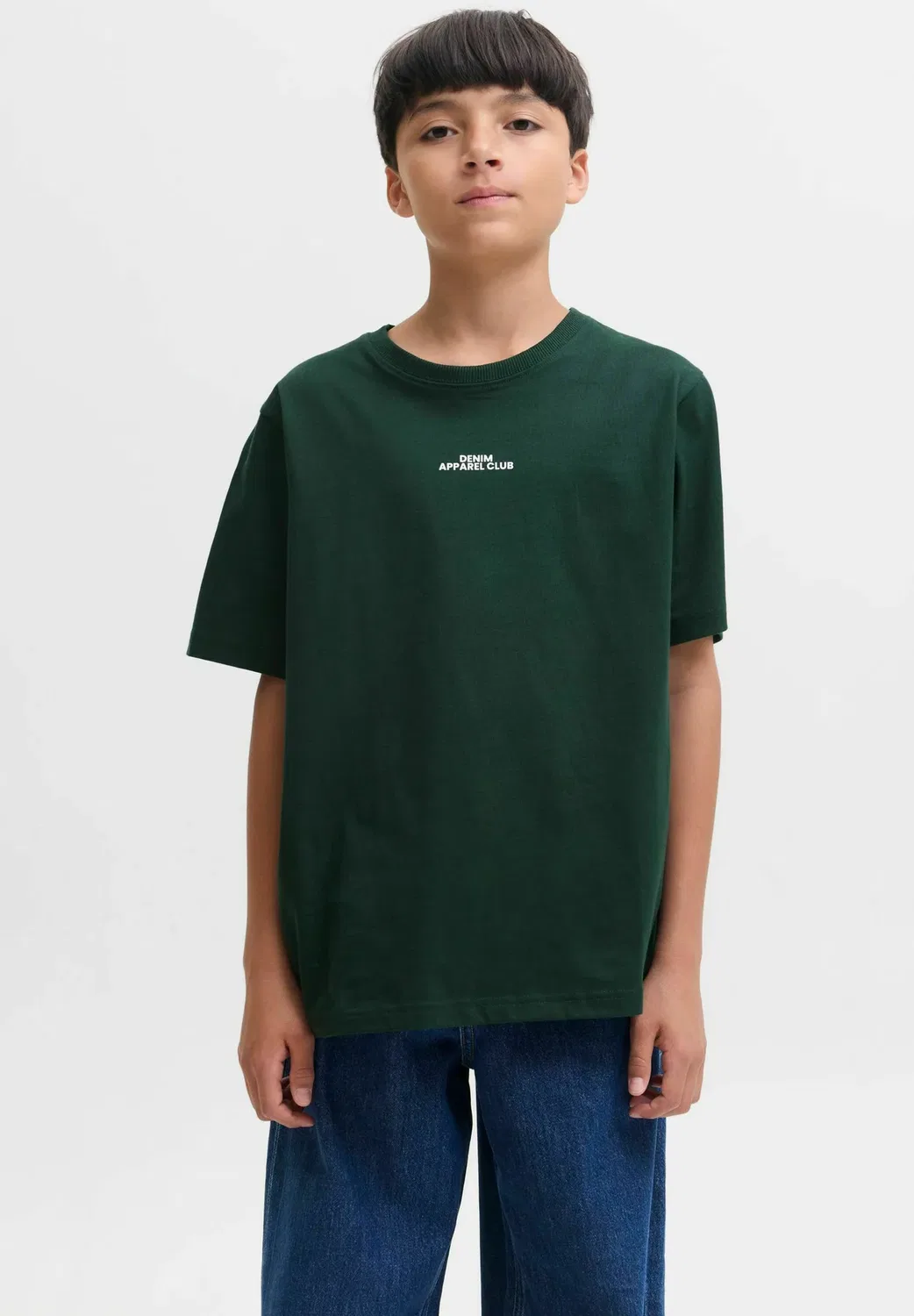 Футболка с принтом на спине, футболка для мальчиков - футболка с принтом Jack & Jones Junior, Scarab — фото 2