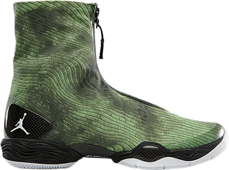 

Кроссовки Air Jordan 28 Color Pack - Green Camo, зеленый