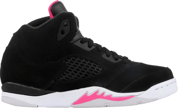 

Кроссовки Air Jordan 5 Retro GP Black Deadly Pink, черный