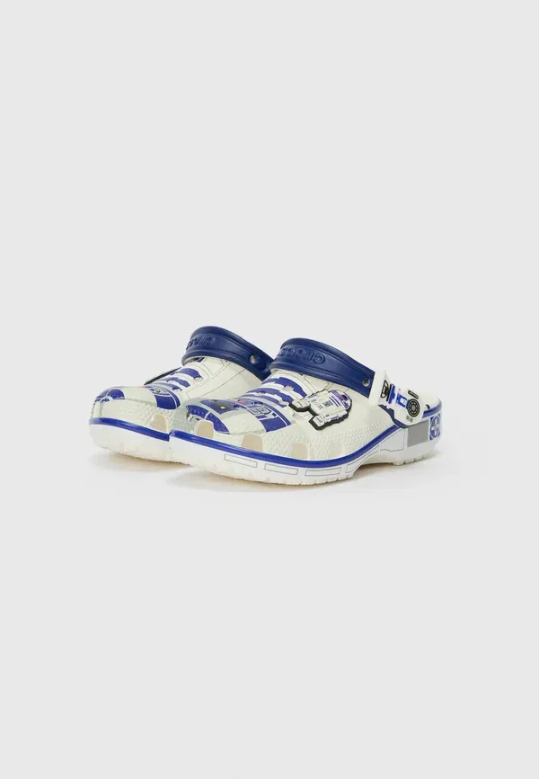 Звездные войны R2D2 унисекс - сабо Crocs, белый/синий — фото 3