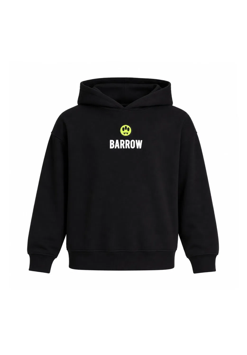 Худи с рисунком на спине, унисекс - худи Barrow, Black
