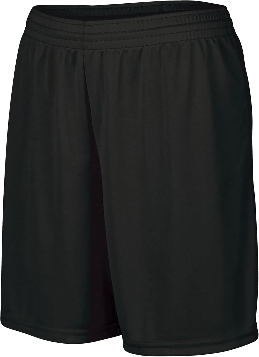 Женские спортивные шорты Augusta Sportswear Octane с длиной внутреннего шва 7 дюймов. Спортивная одежда для женщин, черный