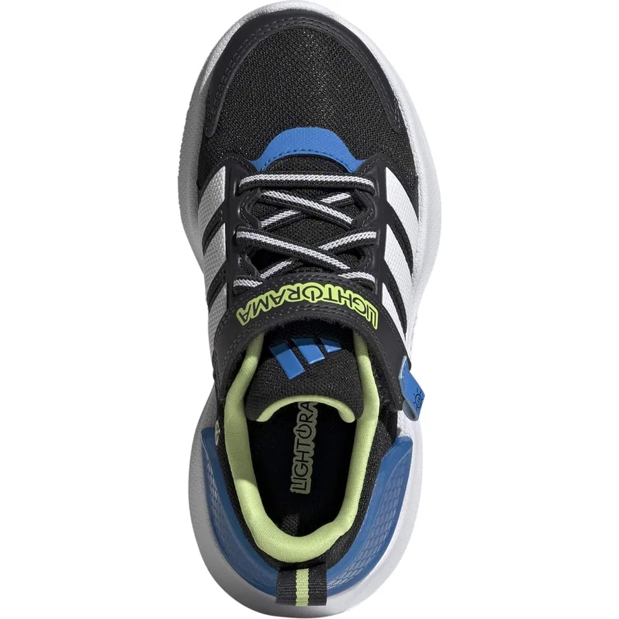 Детские кроссовки с подсветкой Lightorama Runner adidas, Черный — фото 3