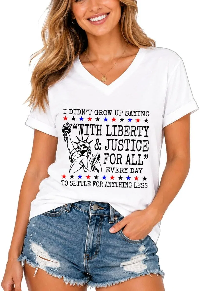 Женская футболка с принтом Letter Print Regular Fit, White