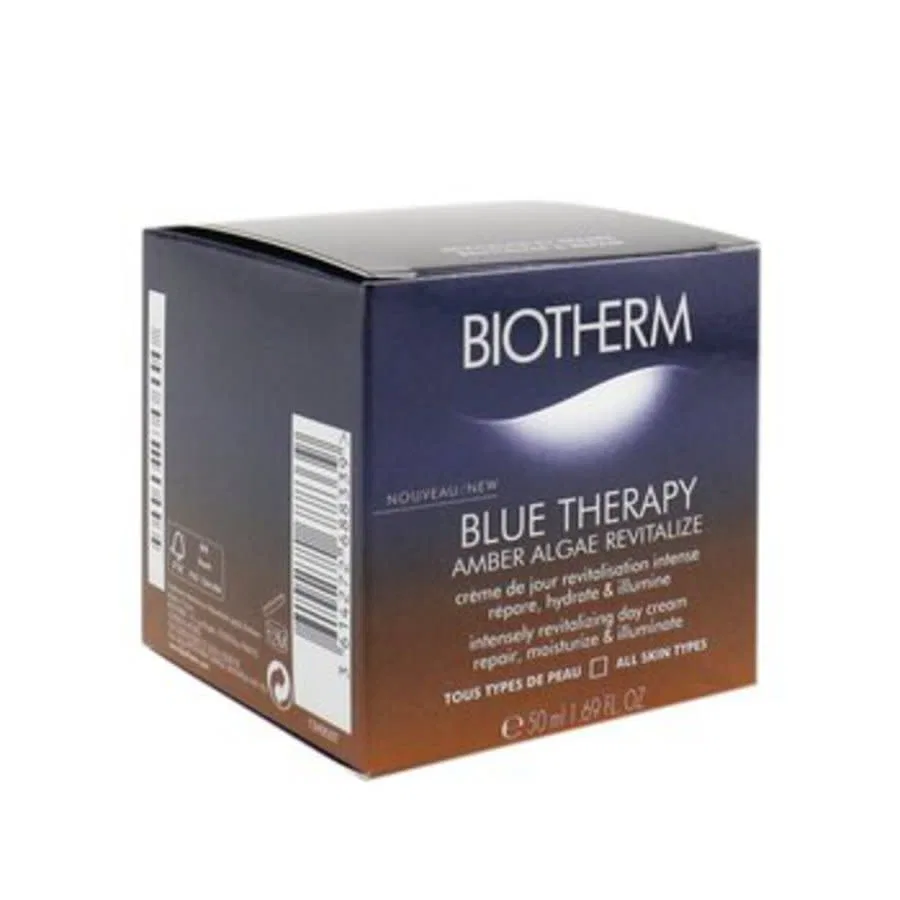 Антивозрастной дневной крем для лица Blue Therapy Amber Algae Revitalize Biotherm — фото 3