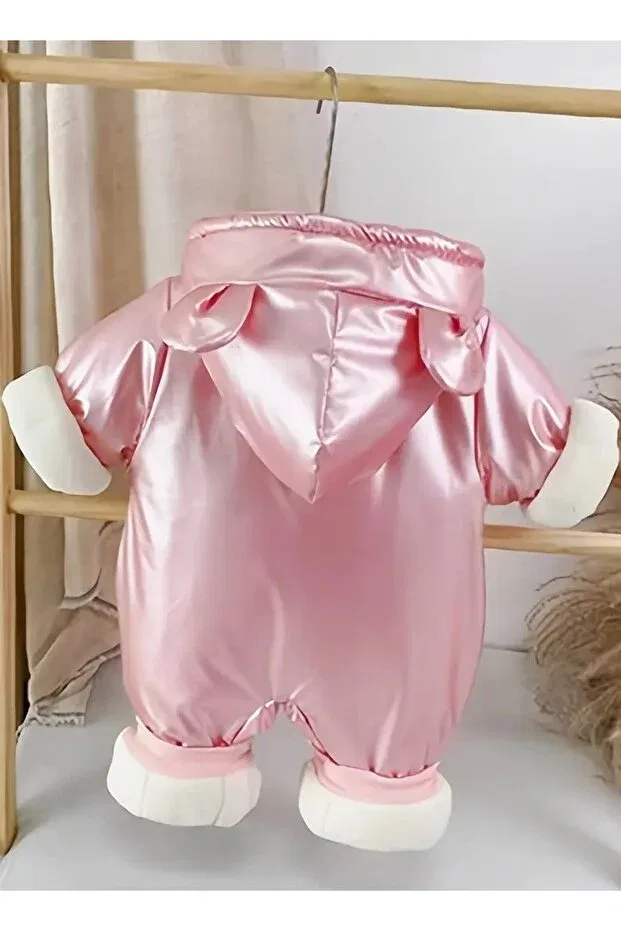 Детский комбинезон для девочек с длинным рукавом Modakido, Pink — фото 2